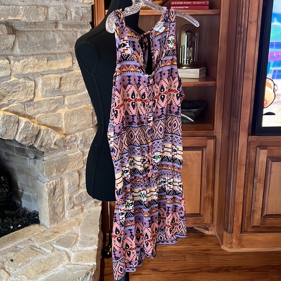 Geometric Colorful Romper - Picture 3 of 6